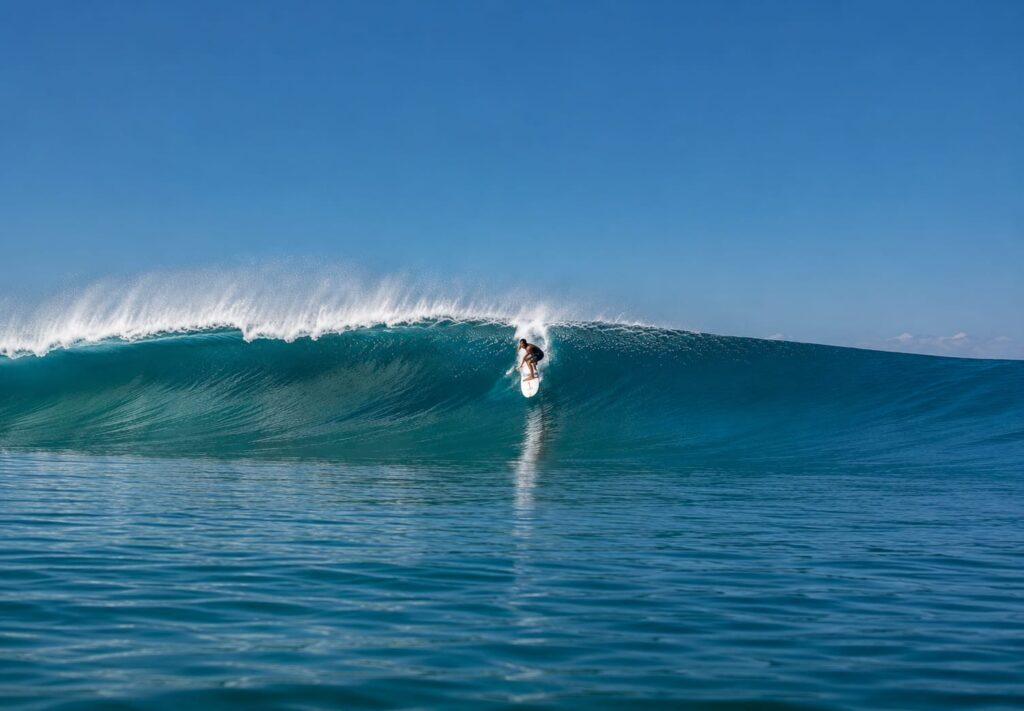 Surf view from The Lontar villa, Nemberala Rote Island